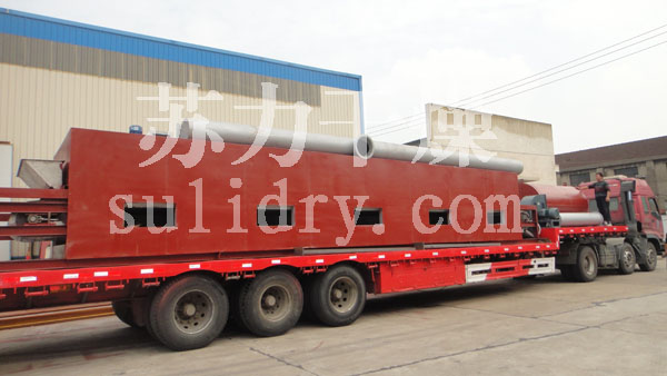 96视频在线干燥带式干燥机和燃气热风炉制作完成 往安徽发货